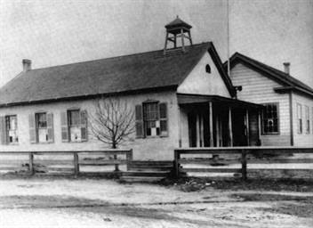 Roseville school house from 1874